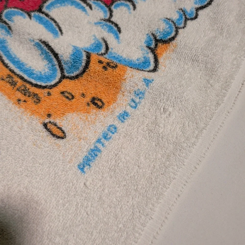 Vintage Garfield Towel Beach Towel Travel Vacation Pool